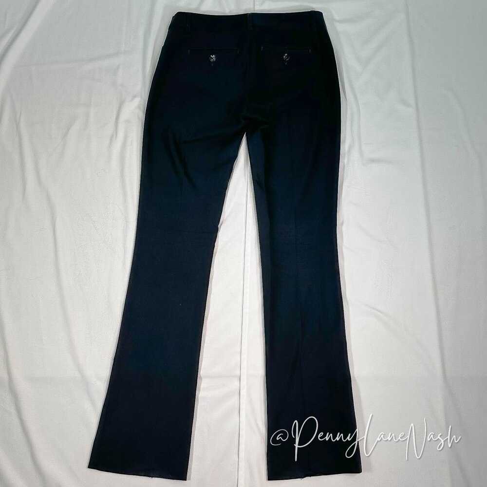 Express Columnist Barely Boot Trouser Pants Size 0R Black - Picture 9 of 13